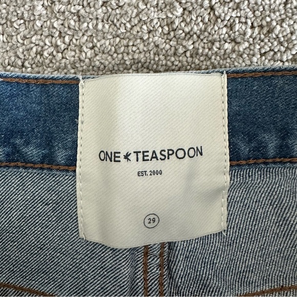 One Teaspoon 1982S High Waist Balloon Denim Jeans‎ Dream Size 29 - Picture 6 of 12